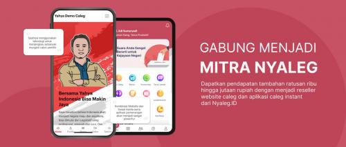 Gak Perlu Modal! Jadi Reseller Nyaleg dan Bantu Caleg Ini  dapat  Bisa  Pendapatan Tambahan 