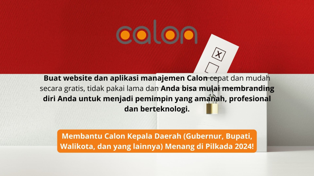 Sukseskan Pilkada 2024 dengan Website Calon.id untuk Calon Anggota Pemerintahan