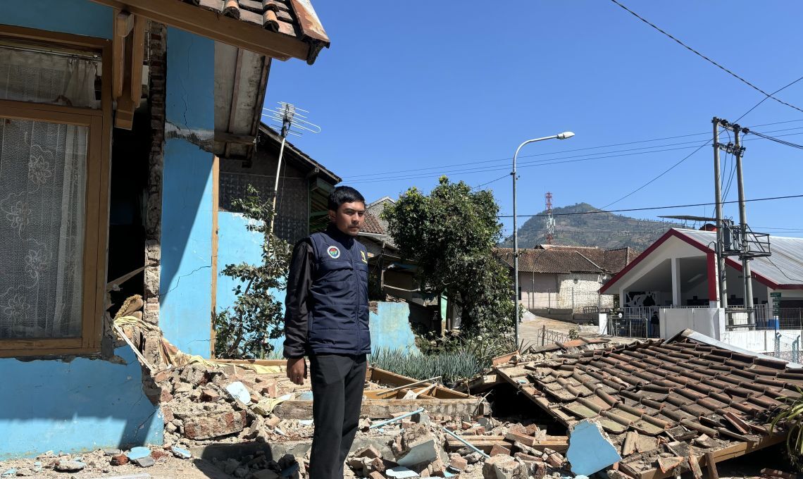 BNPB Mendanai Hunian Sementara Untuk Korban Gempa Bandung.