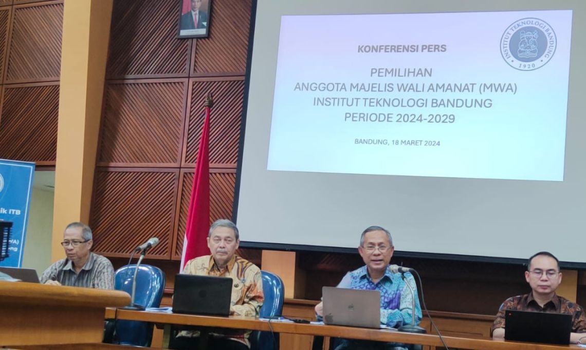 ITB Memilih 80 Calon Anggota Majelis Wali Amanat Untuk Masa Bakti 2024-2029.