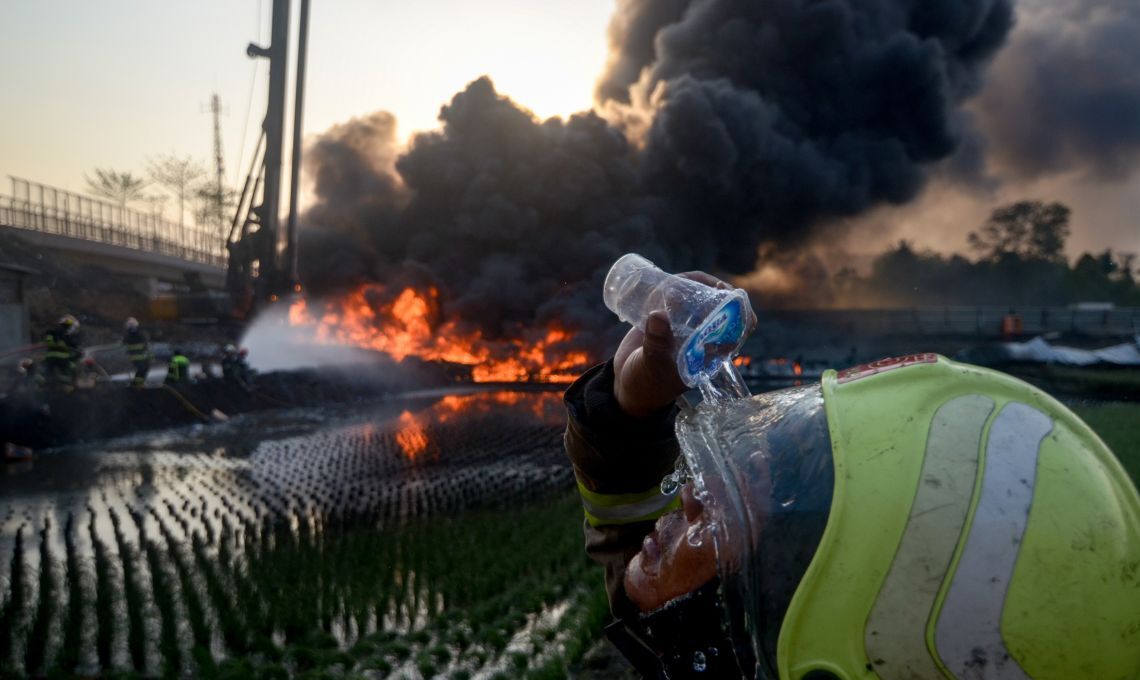 Pertamina: Tidak Ada Aktivitas Fisik Di Kawasan Industri Pipeline Fire